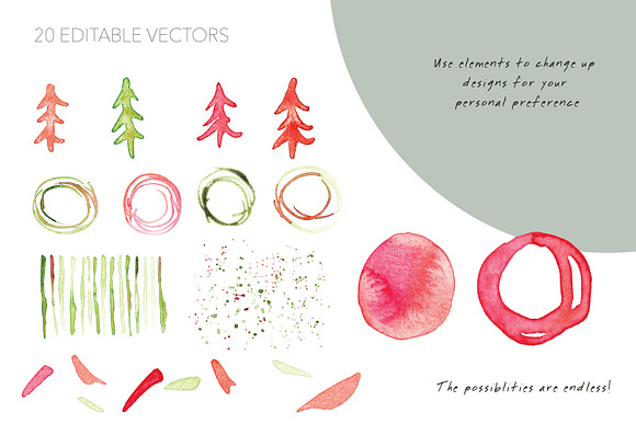 Modern Holiday Collection in Patterns - product preview 5