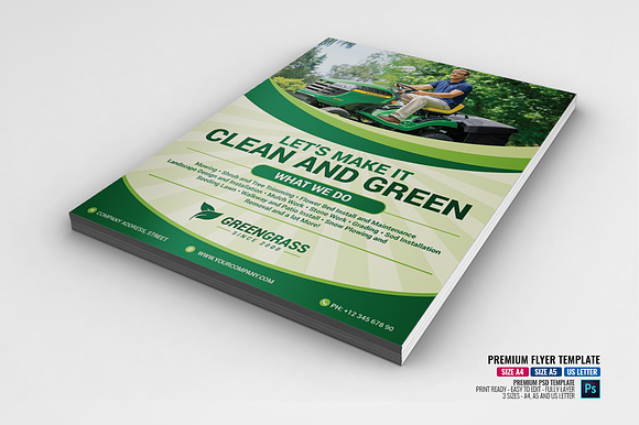 Garden Services Flyer in Flyer Templates - product preview 2