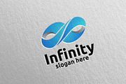 Infinity loop logo Design 2