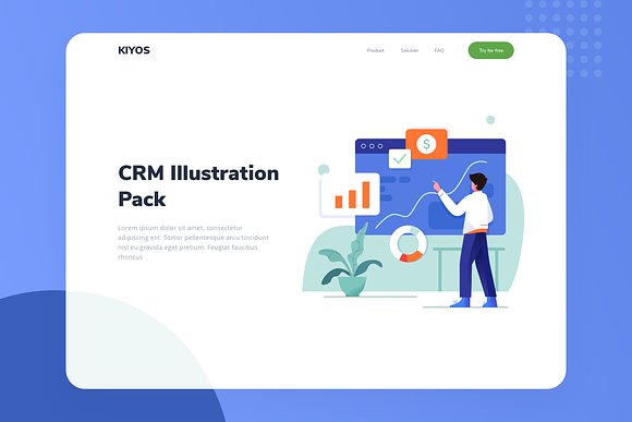CRM Illustration in Graphics - product preview 2