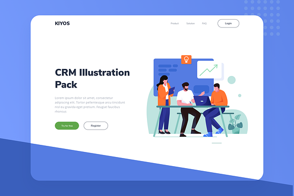 CRM Illustration in Graphics - product preview 4