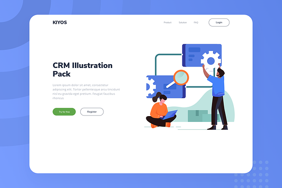 CRM Illustration in Graphics - product preview 5