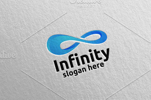 Infinity loop logo Design 3 in Logo Templates - product preview 3