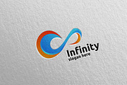 Infinity loop logo Design 4