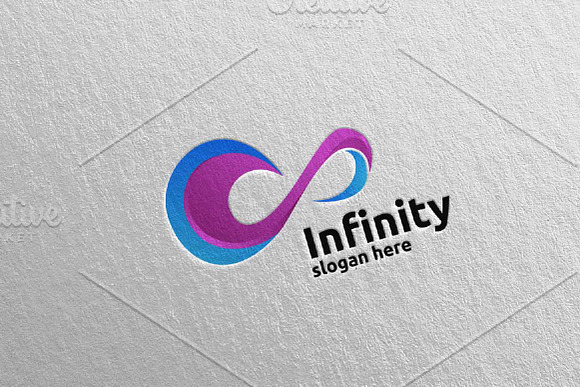 Infinity loop logo Design 4 in Logo Templates - product preview 1