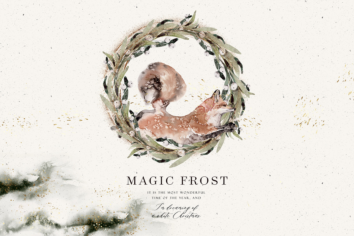 Magic Frost. Holiday Graphics in Illustrations - product preview 8