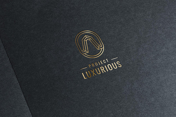 Luxurious Project Logo in Logo Templates - product preview 2