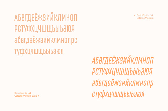 Cottons Medium & Medium Italic in Sans-Serif Fonts - product preview 4