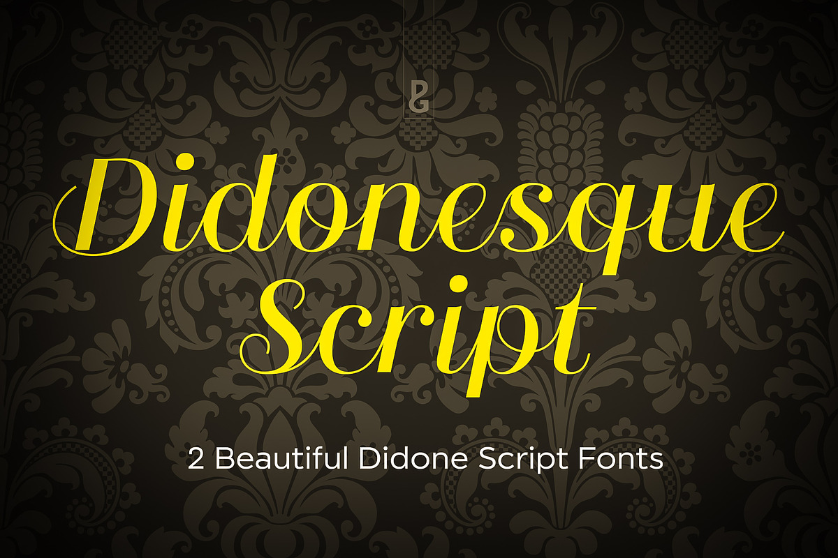 Didonesque Script – 2 Font Pack in Script Fonts - product preview 8
