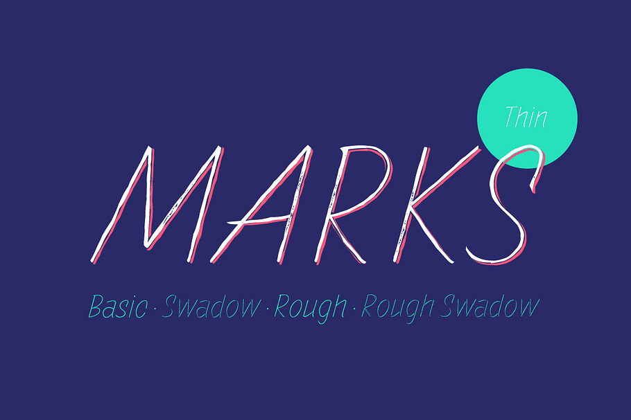 Marks Thin Package in Sans-Serif Fonts - product preview 8