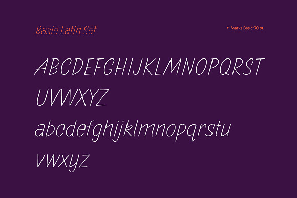 Marks ExtraLight Package in Sans-Serif Fonts - product preview 2