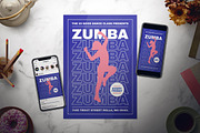 Zumba Flyer Set