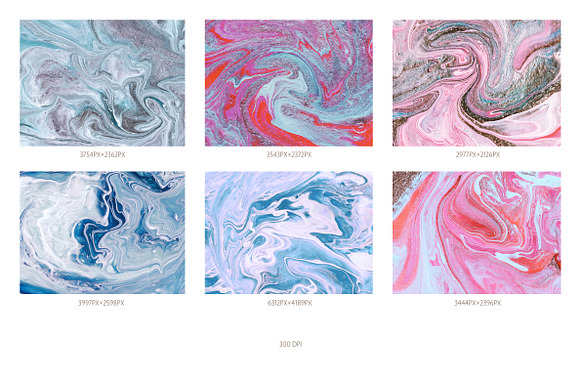 Marble backgrounds in Textures - product preview 1