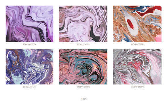 Marble backgrounds in Textures - product preview 2
