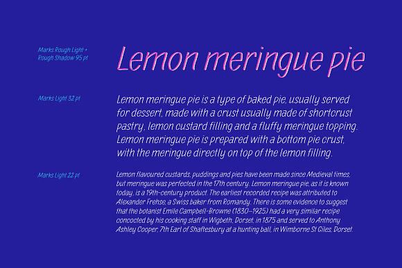 Marks Light Package in Sans-Serif Fonts - product preview 10