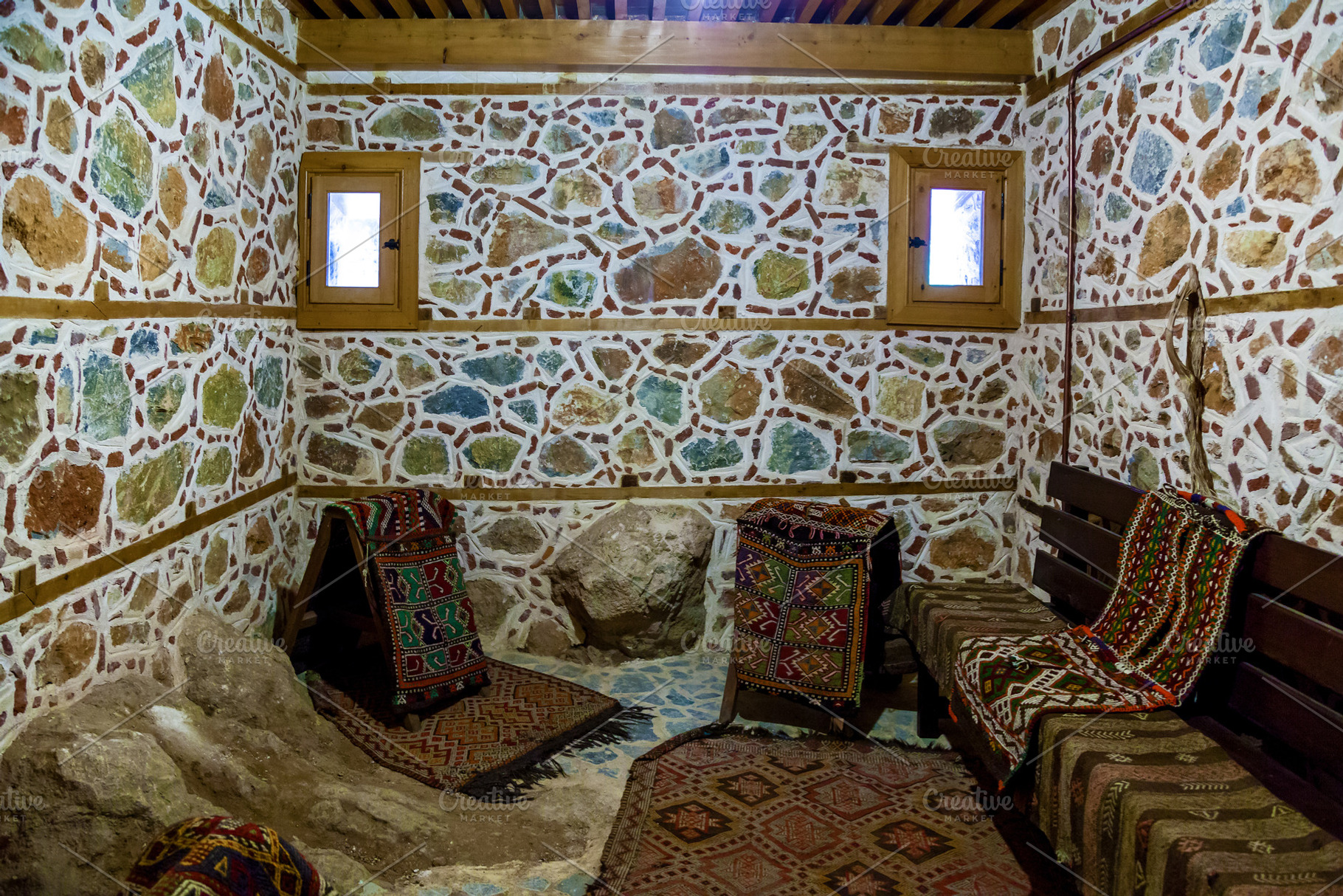 Interior Of Traditional Turkish Hous