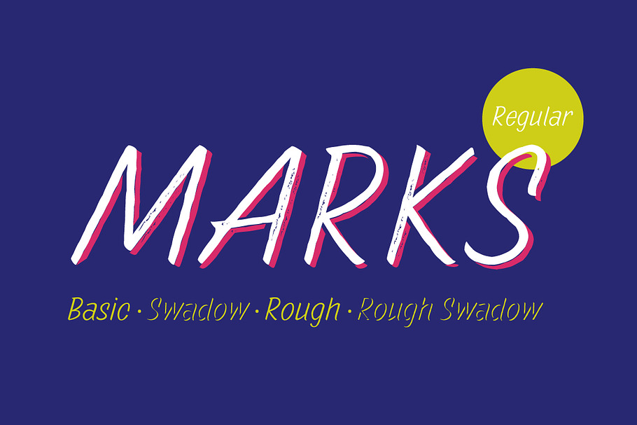 Marks Regular Package in Sans-Serif Fonts - product preview 8