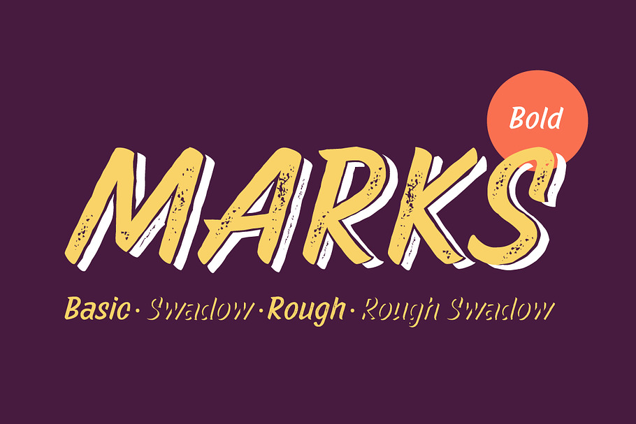 Marks Bold Package in Sans-Serif Fonts - product preview 8