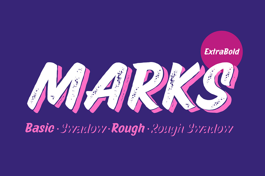 Marks ExtraBold Package in Sans-Serif Fonts - product preview 8