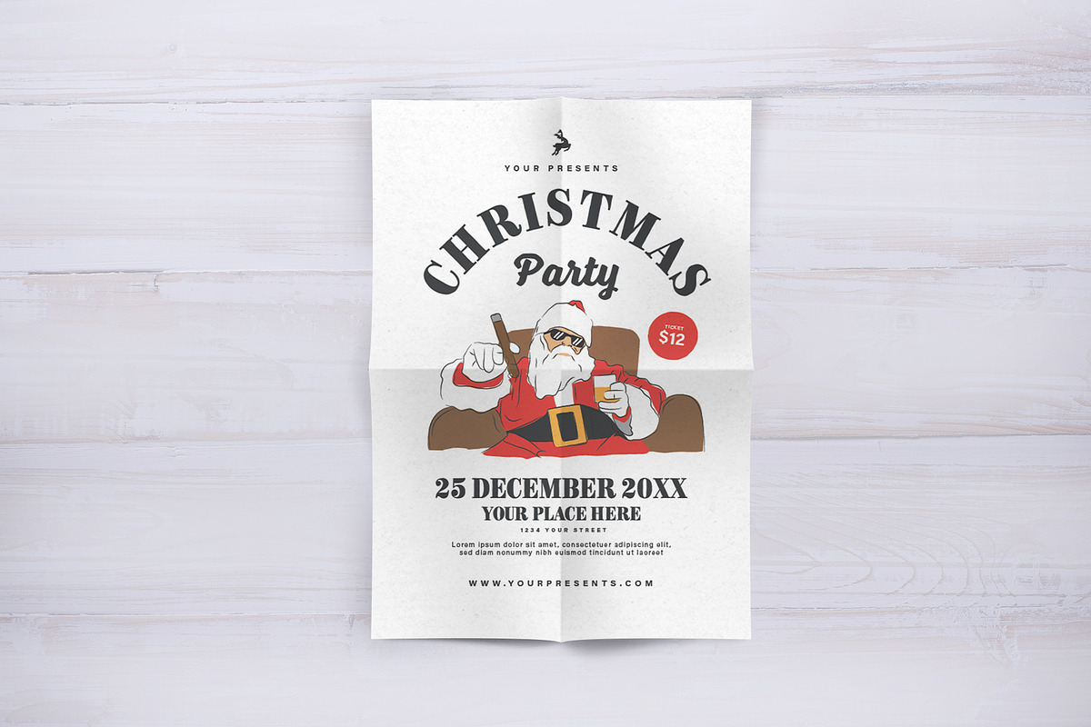 Christmas Party in Flyer Templates - product preview 8