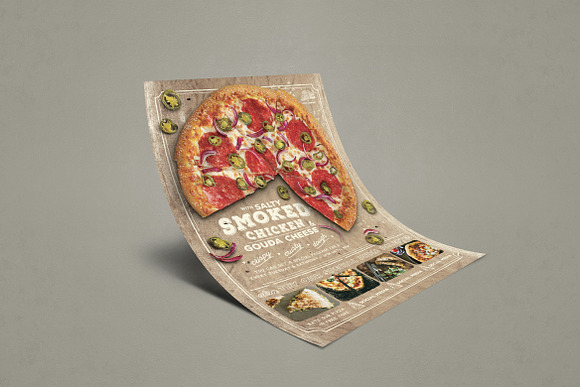 Pizza Promo Flyer in Flyer Templates - product preview 1