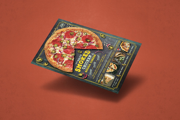 Pizza Promo Flyer in Flyer Templates - product preview 2