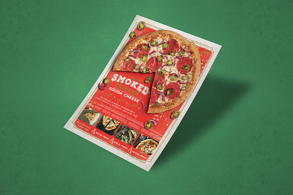 Pizza Promo Flyer in Flyer Templates - product preview 3