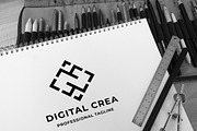 Digital Creative Agency Logo