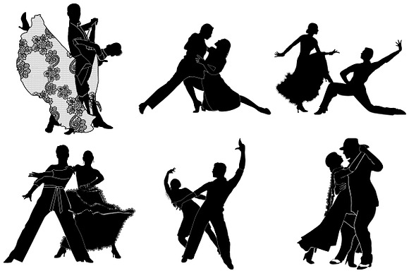 Ballroom Dance AI EPS PNG in Illustrations - product preview 1