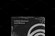 Business Card Plastic Wrap Mockup