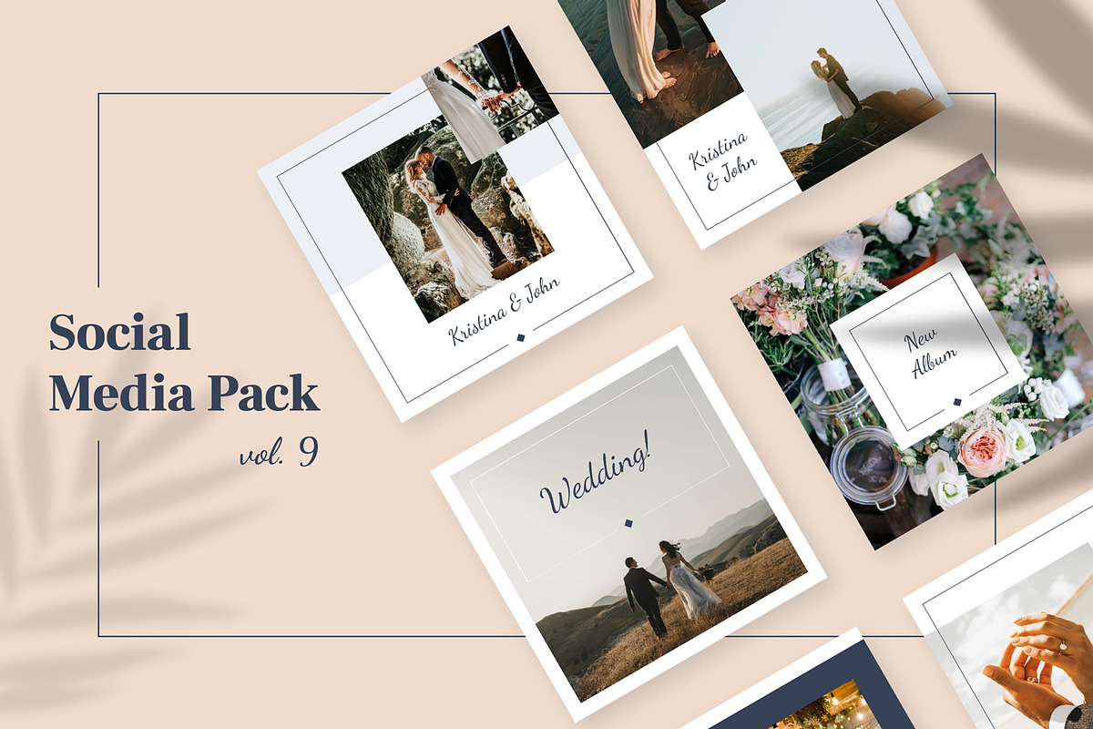 Social Media Pack Vol.9 in Instagram Templates - product preview 8