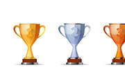 Cups of winners award