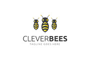 Bees Logo Template