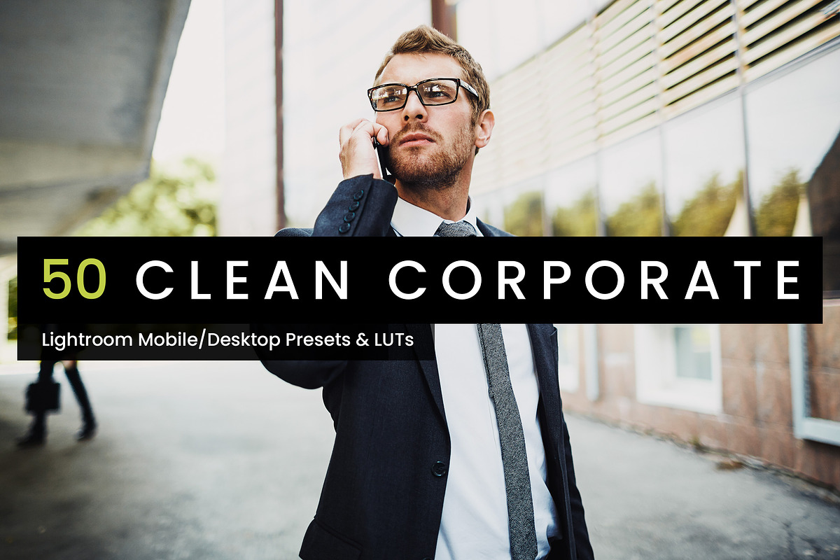 50 Clean Corporate Lightroom Presets in Add-Ons - product preview 8