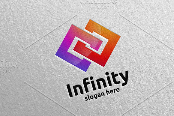 Infinity loop logo Design 6 in Logo Templates - product preview 1