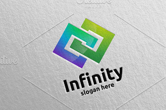 Infinity loop logo Design 6 in Logo Templates - product preview 2