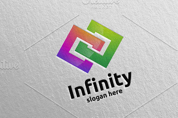 Infinity loop logo Design 6 in Logo Templates - product preview 4