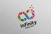 Infinity loop logo Design 7