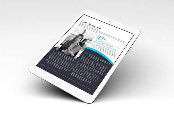 Social Marketing E-Book in Brochure Templates - product preview 4