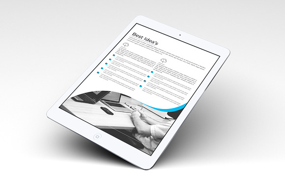 Social Marketing E-Book in Brochure Templates - product preview 6