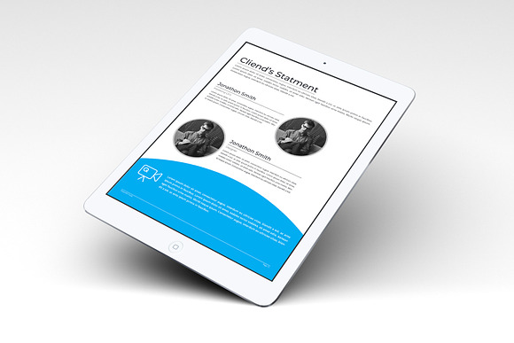 Social Marketing E-Book in Brochure Templates - product preview 10