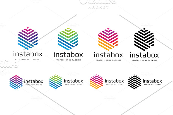 Cubic Box Technologies Logo in Logo Templates - product preview 3