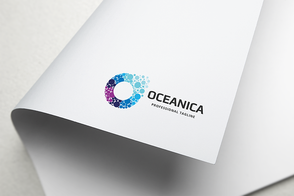 Oceanica Letter O Logo in Logo Templates - product preview 1