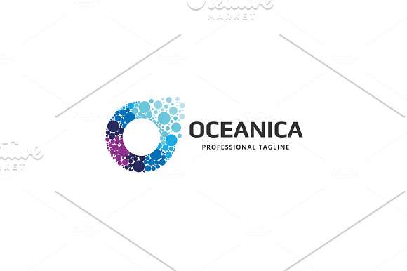 Oceanica Letter O Logo in Logo Templates - product preview 4