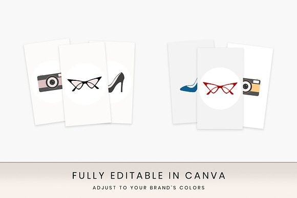 Instagram highlight icons Canva in Instagram Templates - product preview 3