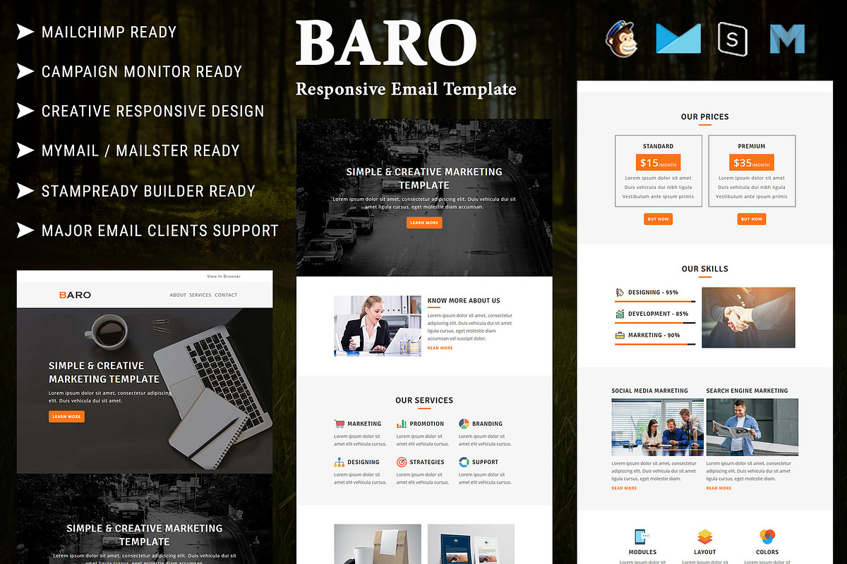 Baro - Responsive Email Template in Mailchimp Templates - product preview 8