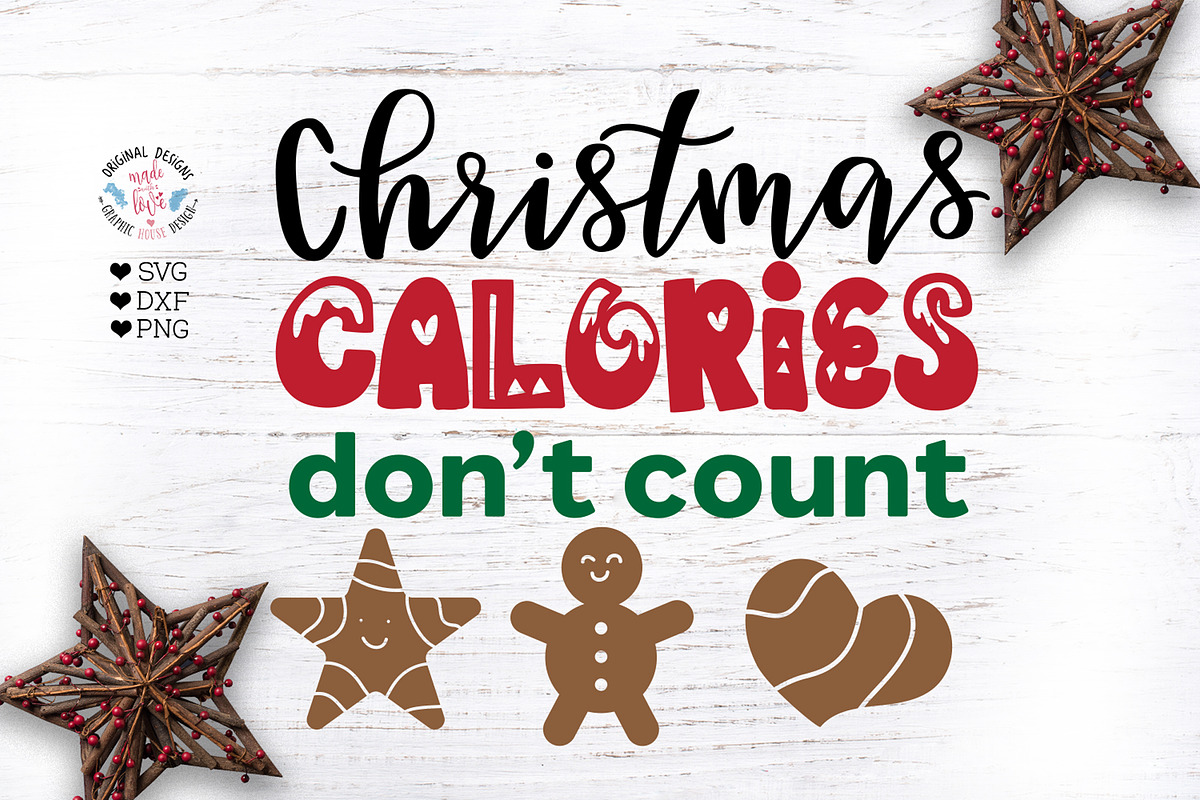 Christmas Calories Don’t Count in Illustrations - product preview 8