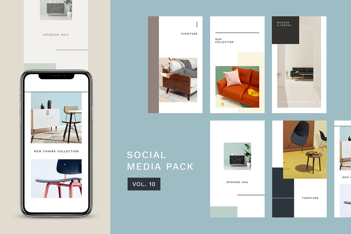 Social Media Pack Vol.10 in Instagram Templates - product preview 8