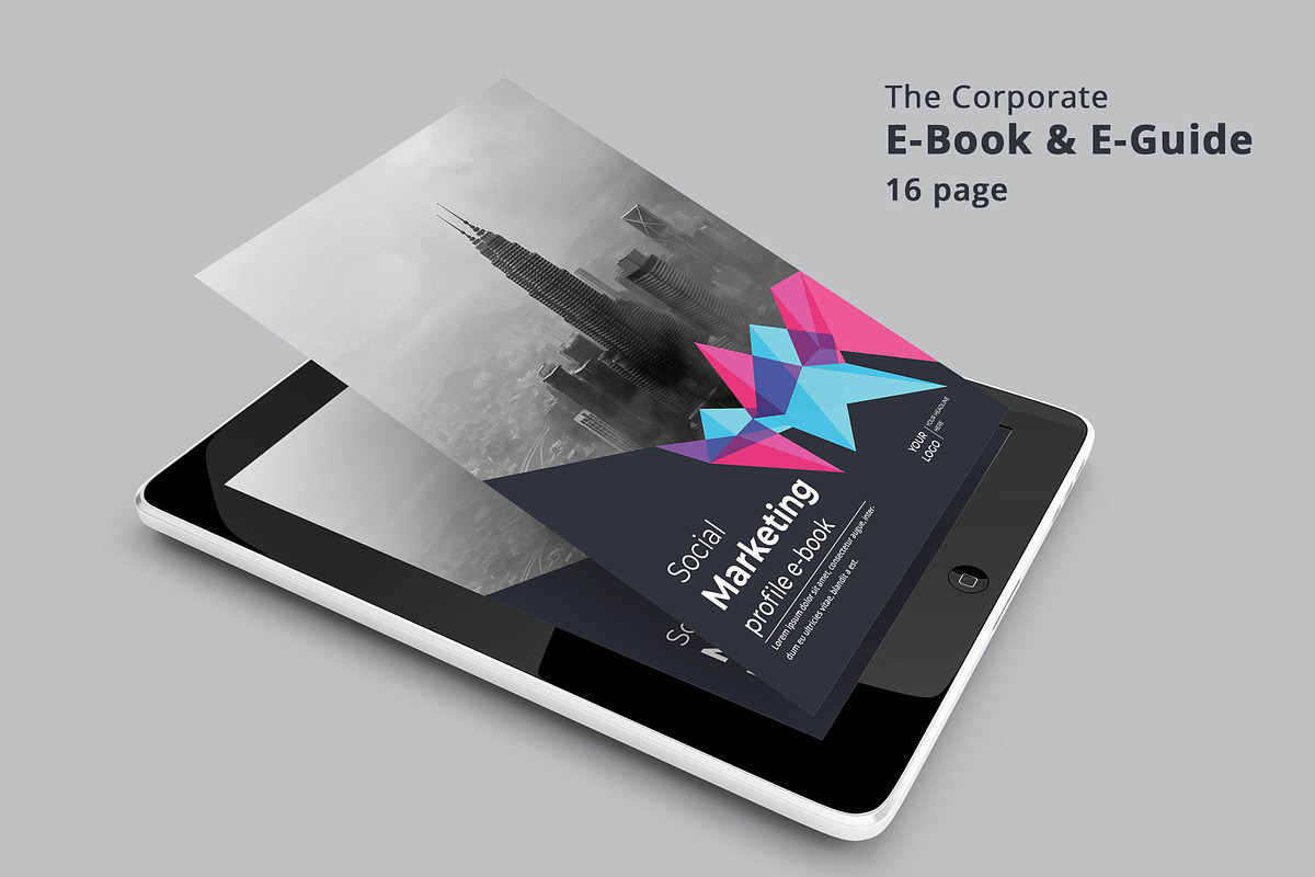 Corporate E-Book in Brochure Templates - product preview 8