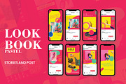 Lookbook Pastel Instagram Template